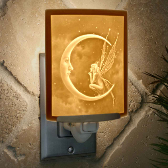 CURVED FAIRY MOON NIGHT LIGHT - NR129