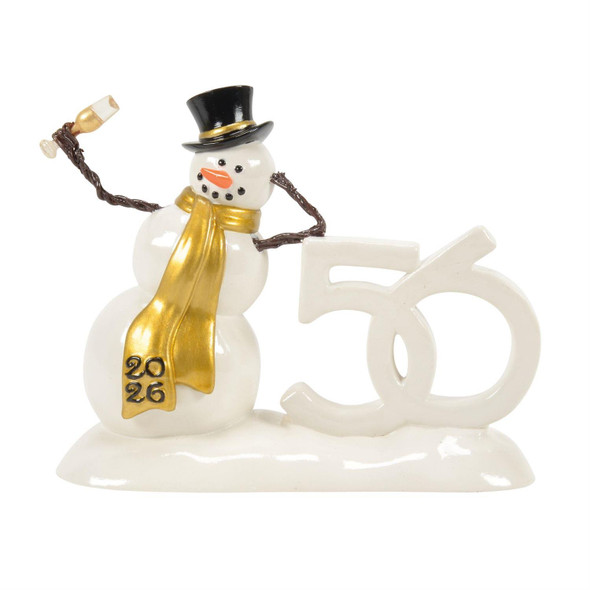 SNOW VILLAGE - 2026 DATED 50TH LUCKY THE SNOWMAN - 6018398