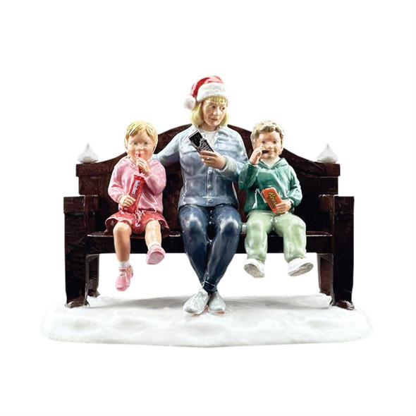 SNOW VILLAGE - SHARING MAKES LIFE SWEETER - 6015632