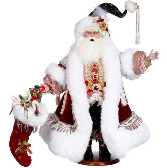 SANTA WITH STOCKING - 51-44968 - GOLDSTARMR
