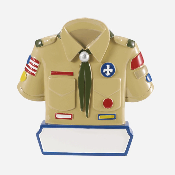 BOYS SCOUTING UNIFORM ORNAMENT - OR2963-B