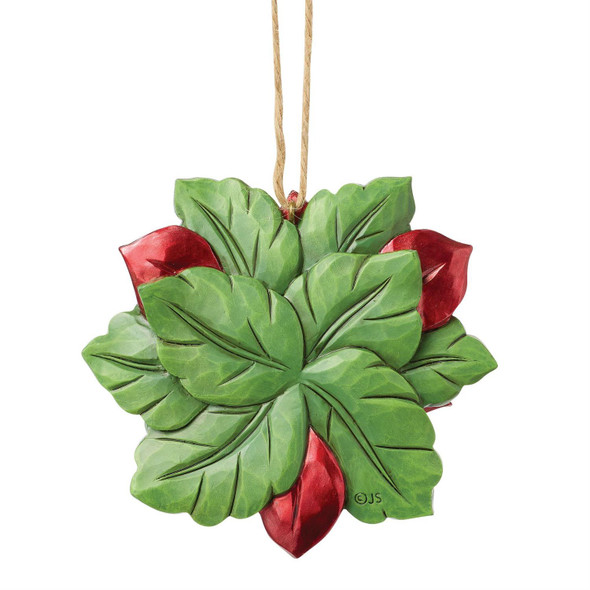 LEGENDS OF POINSETTIA ORNAMENT - JIM SHORE - 6019341