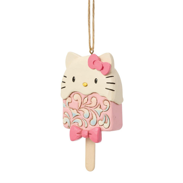 HELLO KITTY POPSICLE ORNAMENT - JIM SHORE - 6017563
