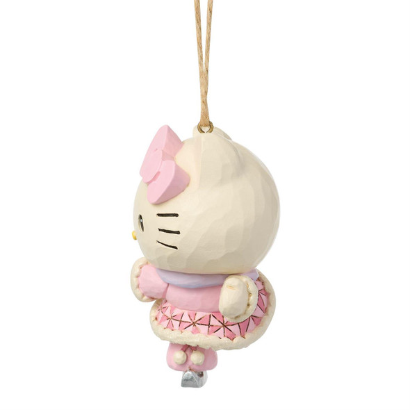 HELLO KITTY ICE SKATING ORNAMENT - JIM SHORE - 6018647