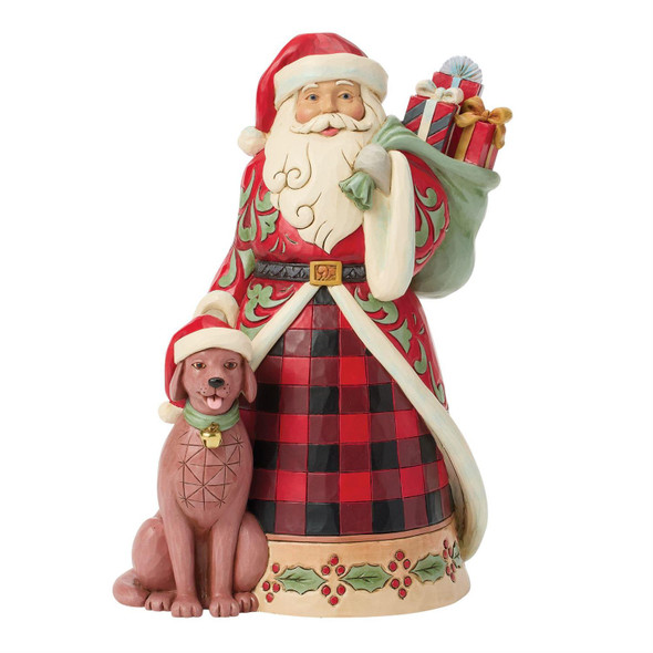 SANTA'S COMPANION - JIM SHORE - 6019270