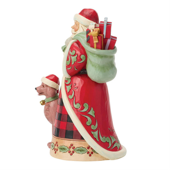 SANTA'S COMPANION - JIM SHORE - 6019270