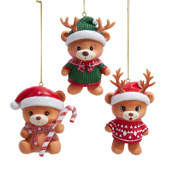 BEAR WITH SWEATER - D4891