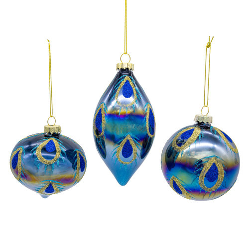 GLITTERED PEACOCK - GG1120