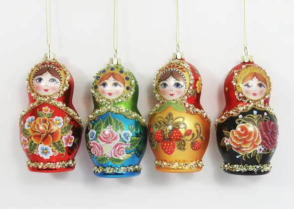 NESTING DOLL ORNAMENT - CG0544
