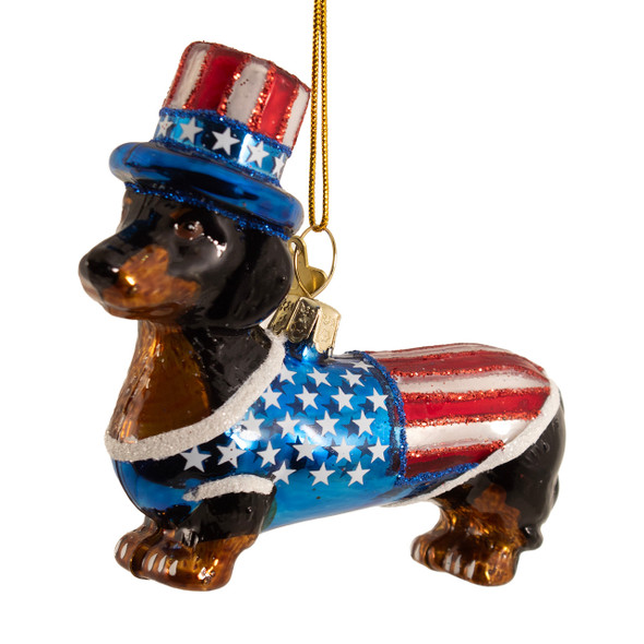 GLASS 250TH DACHSHUND - NBX0229