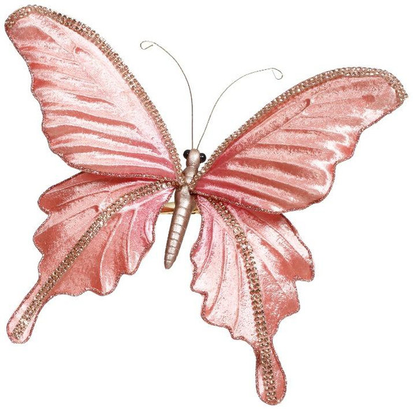 ELEGANT BUTTERFLY CLIP - 6X2 INCHES - 07-60628-PK