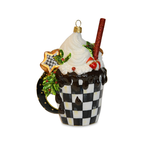HOT COCO GLASS ORN - 53913-2402