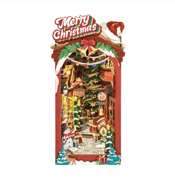 CHRISTMAS STREET - DIY LIT BOOK NOOK - TGC06