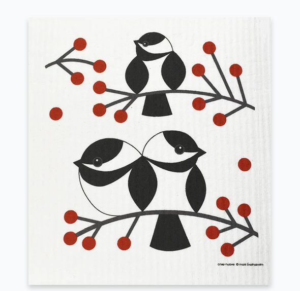 LOVE BIRDS - SWEDISH WASH TOWEL - 56-636