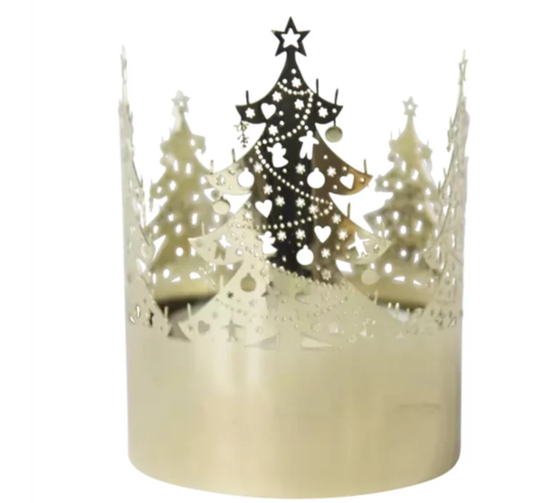 MINI TEALIGHT HOLDER CHRISTMAS TREE - 90-ML100