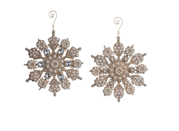 PEARL AND JEWEL SNOWFLAKE - 4617599