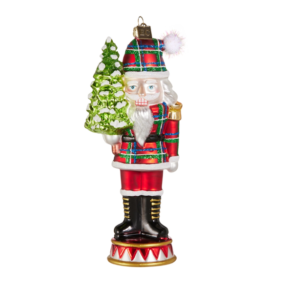 7.5 INCH PLAID NUTCRACKER - ERIC CORTINA - 4653176