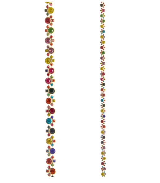 MULTICOLORED JEWEL GARLAND - G4617636