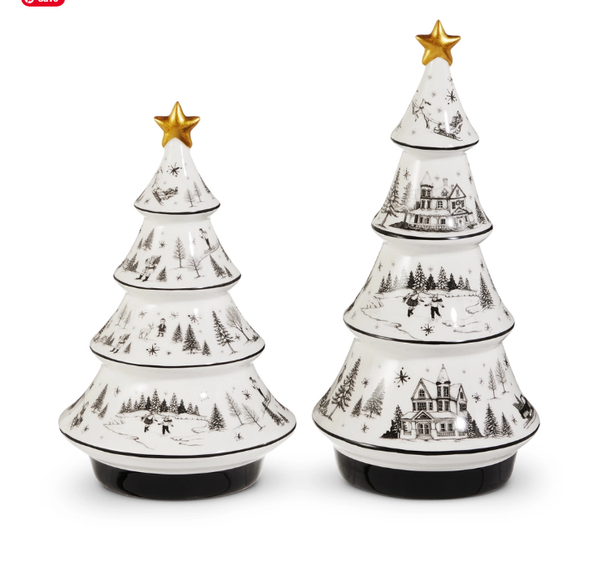 THROUGH THE WOODS CERAMIC TREES - 4510470
