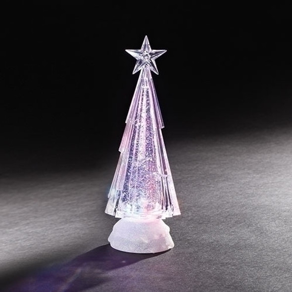 LED SWIRL TRICOLOR TREE - 131403