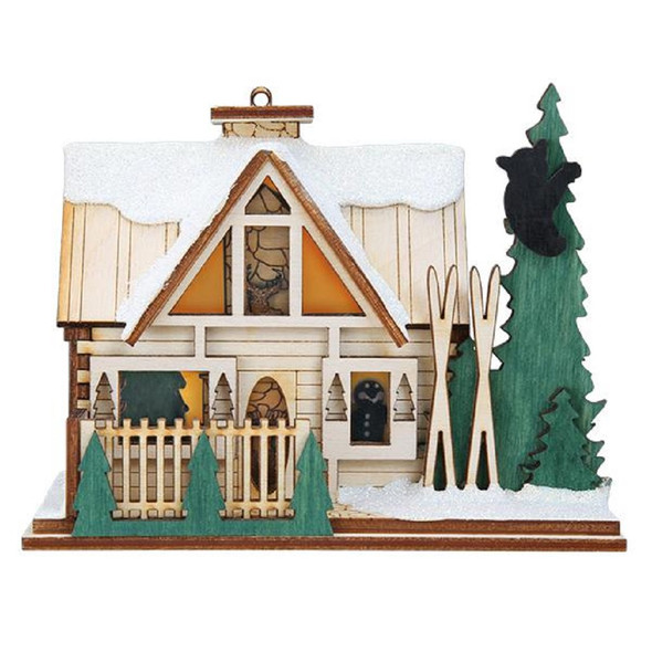 santas ski lodge, ginger cottages