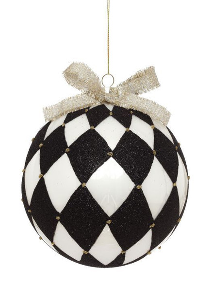 HARLEQUIN CLASSIC ORNAMENT 6" - 78-99801