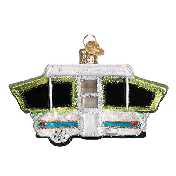 TENT CAMPER ORNAMENT - 46068