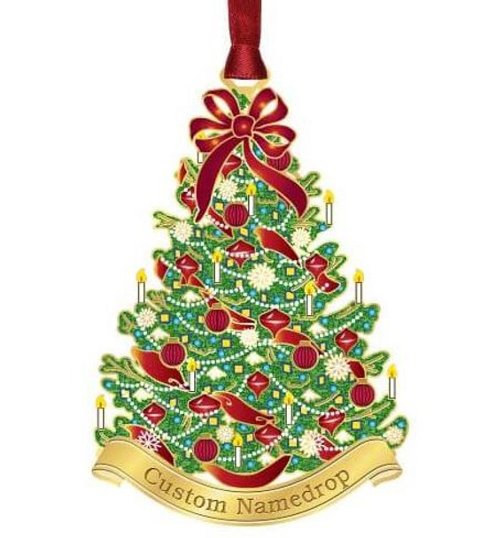 CHRISTMAS TREE - LEAVENWORTH ENGRAVED - 61986