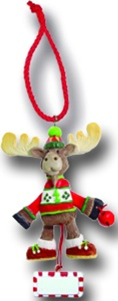 TREK N MOOSE ORNAMENT - 25245