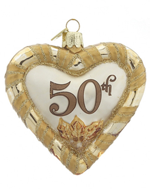 50th anniversary heart