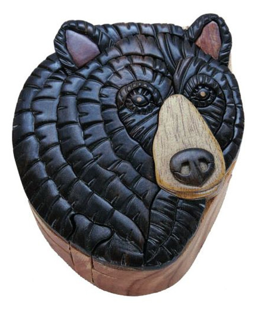 BLACK BEAR PUZZLE BOX - PUZ1202