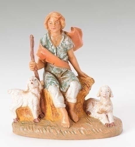 PETER BOY WITH SHEEP - 54049