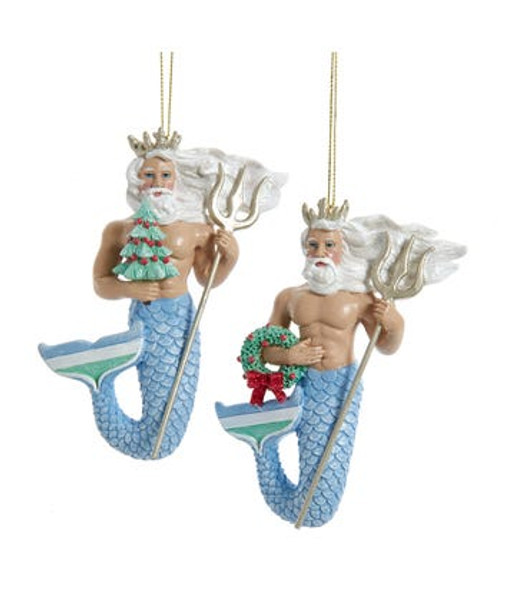 UNDER THE SEA KING NEPTUNE ORN - E0630