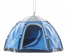 RESIN TENT ORN - A1817