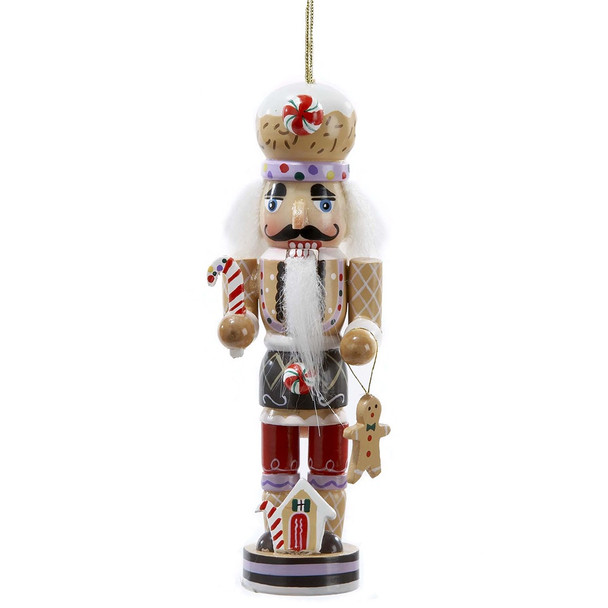 GINGERBREAD NUTCRACKER ORN