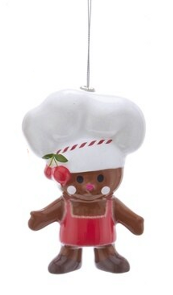 GINGER-CHEF W/RED APRON