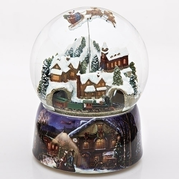 MUSICAL SANTA WATER GLOBE - 37753