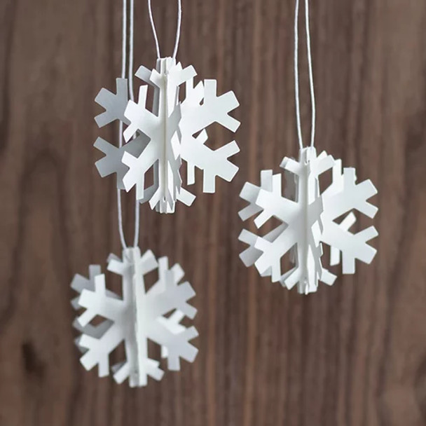 HANGING SNOWFLAKE - 201-21-3151-1