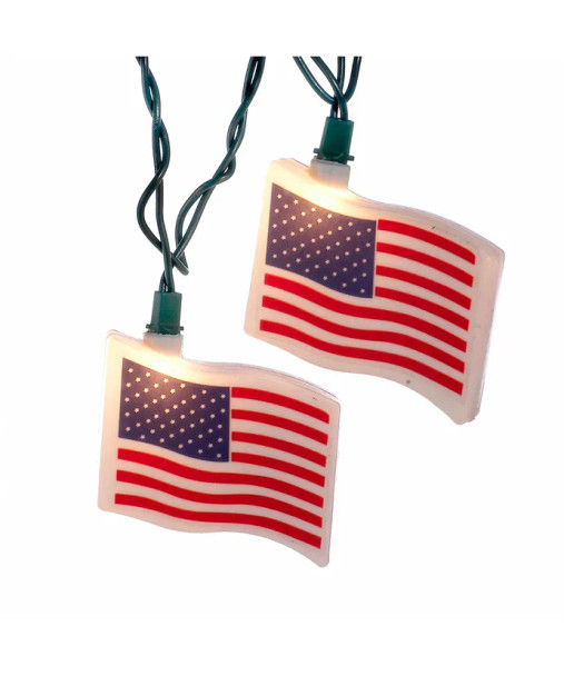 USA FLAG LIGHT SET - UL0140