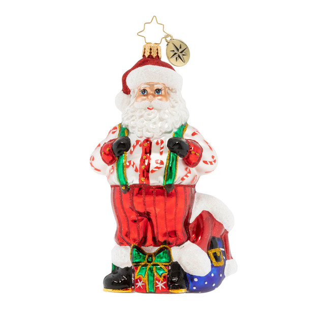 SNAPPY SUSPENDERS, SANTA
