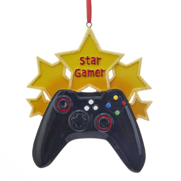 STAR GAMER ORNAMENT - W8364