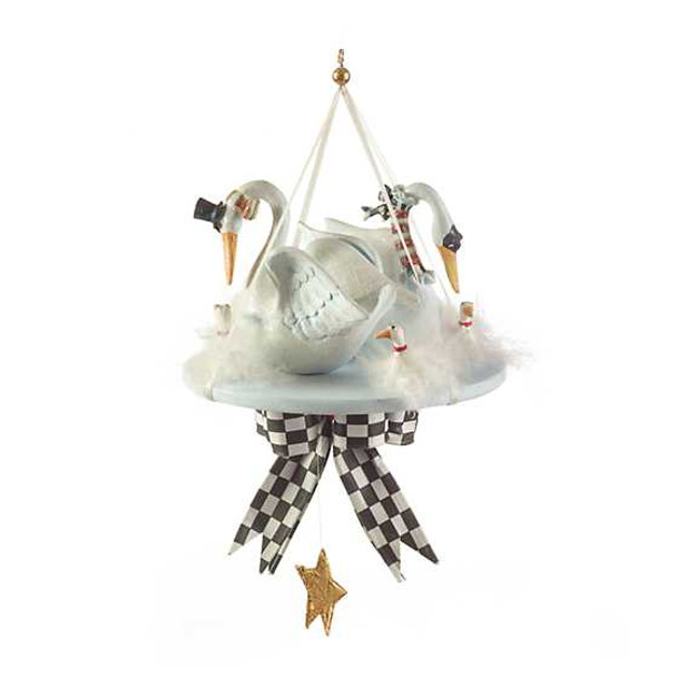 12 DAYS 7 SWANS ORNAMENT - 08-30345
