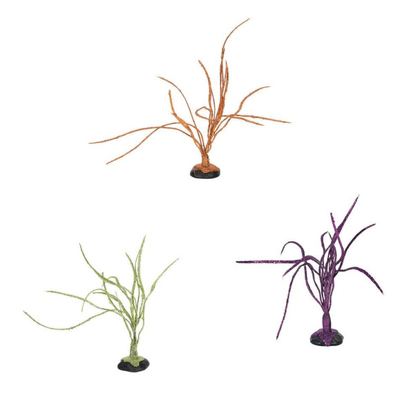 FESTIVE HALLOWEEN TREES SET OF 3 - 6010464