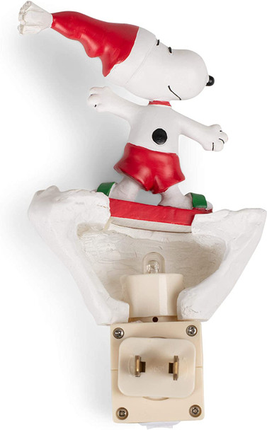 SNOOPY SNOWBOARD NIGHTLIGHT - 133788