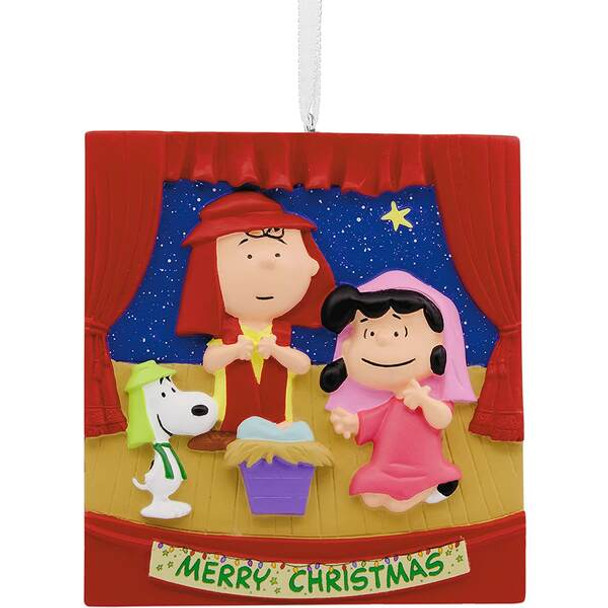 PEANUTS NATIVITY ORN - 2HCM9100