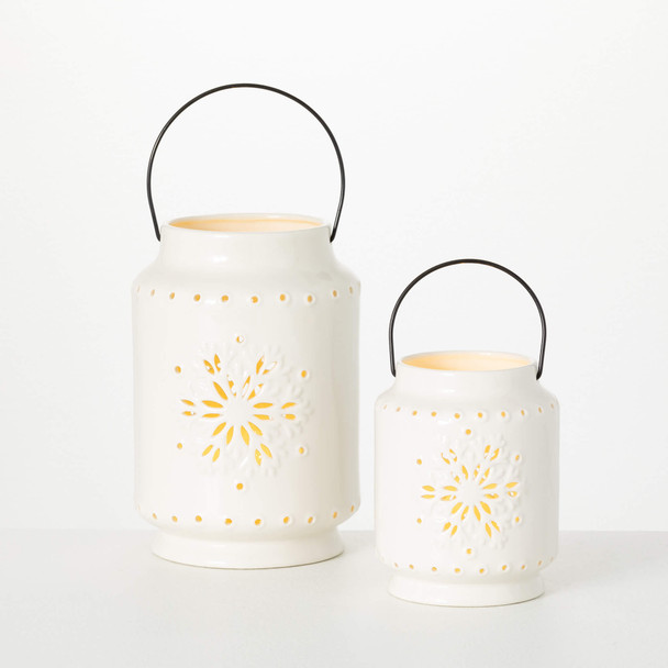 SNOWFLAKE LANTERN - PN3830