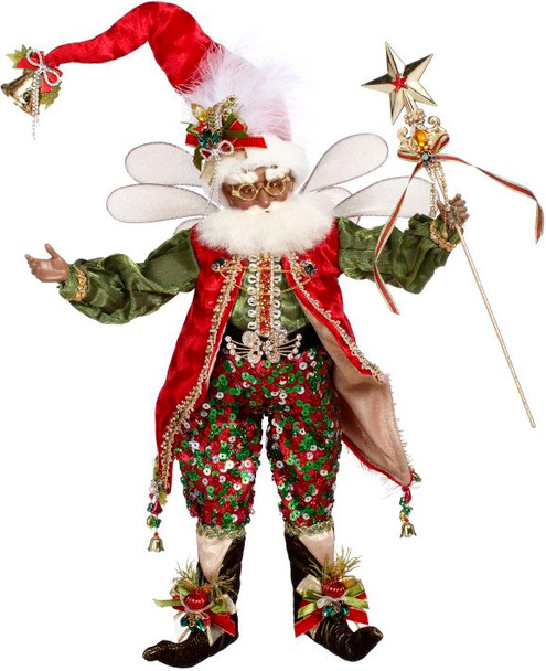 AFRICAN AMERICAN MERRY LITTLE CHRISTMAS FAIRY 15" - MD - 51-37988