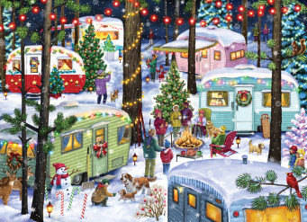 CAMPING FOR CHRISTMAS PUZZLE - VC1219