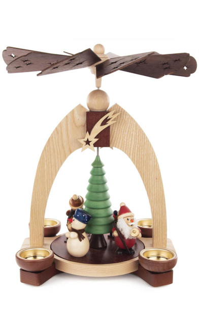 SANTA AND SNOWMAN PYRAMID - 085-940-6