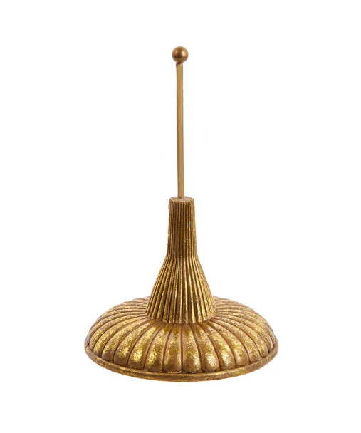 7" GOLD FINIAL HOLDER - D4412